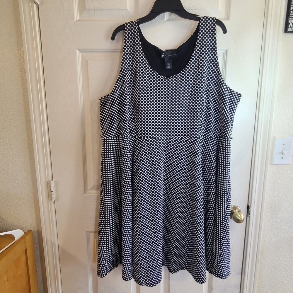 Lane Bryant Black Dress Label Close-Up